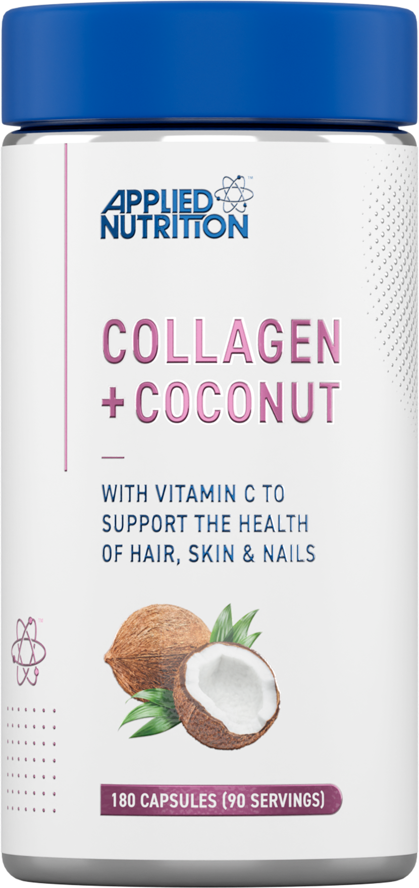 Applied Nutrition Collagen & Coconut 180Caps Unflavoured