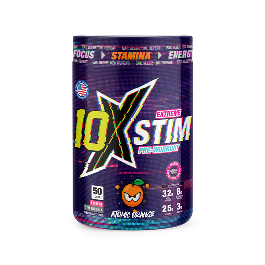 10X Athletic STIM 600g Atomic Orange