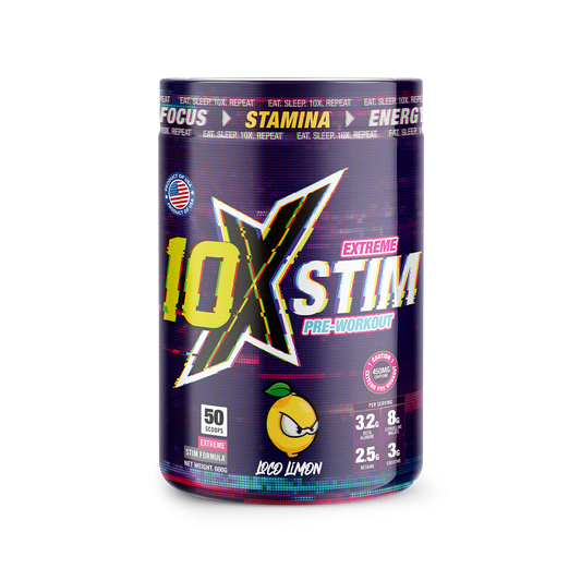 10X Athletic STIM 600g Loco Limon