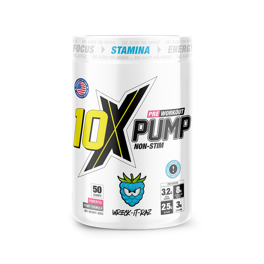 10X Athletic PUMP 600g Wreck It Raz