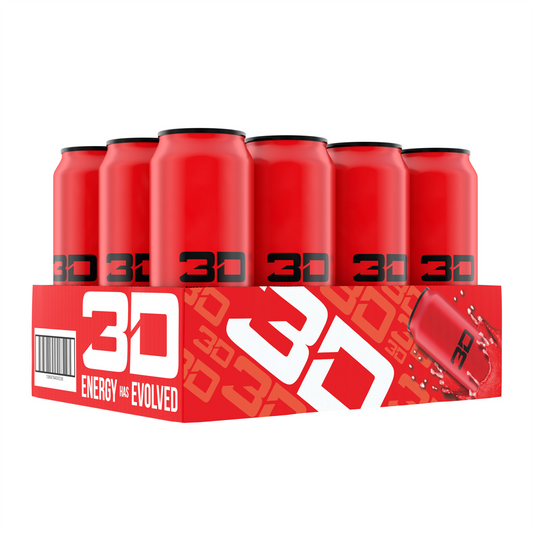 3D Energy Drink 12x473ml Blue (Berry)