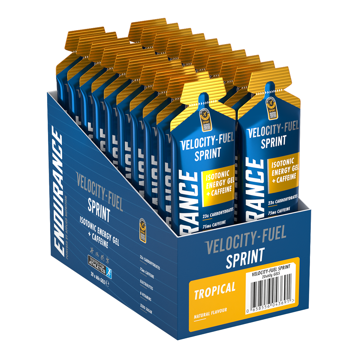 Applied Nutrition ABE (All Black Everything) Pre Workout Gel 20x60g Tropical