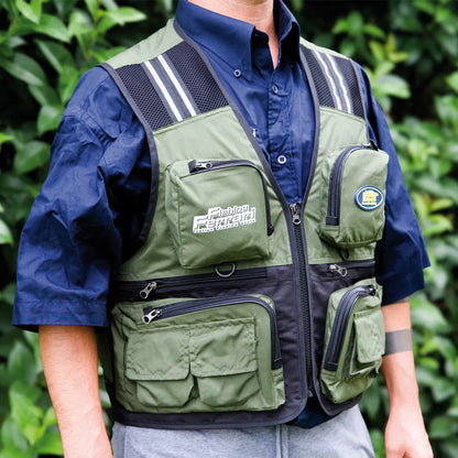 MULTI POCKET FISHING WAISTCOAT MEDIUM