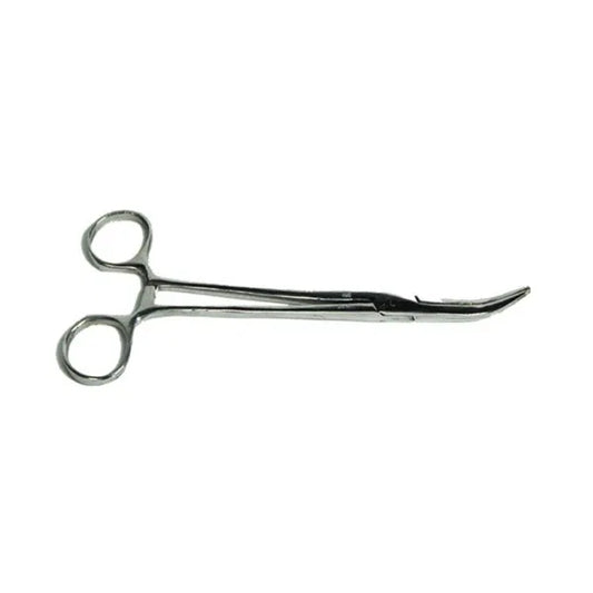 FORCEPS CURVED 8"