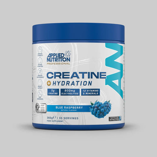 Applied Nutrition Creatine + Hydration 360g Blue Raspberry