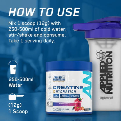 Applied Nutrition Creatine + Hydration 360g Citrus Burst