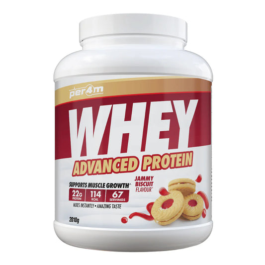 Per4m Advanced Whey Protein 2.01kg Jammy Biscuit