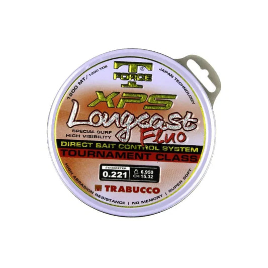 XPS LONGCAST FLUO 15LB