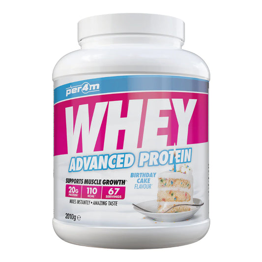 Per4m Advanced Whey Protein 2.01kg Birthday Cake