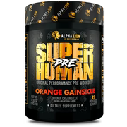 Alpha Lion SuperHuman Pre Workout 342.3g Orange Gainsicle
