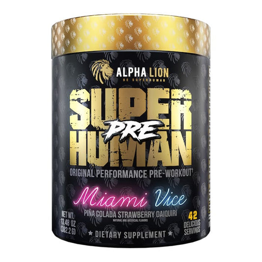 Alpha Lion SuperHuman Pre Workout 342.3g Miami Vice