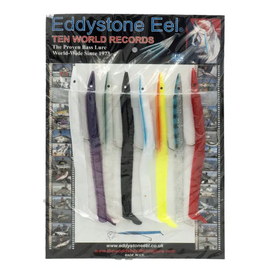 EDDYSTONE 190mm EELS ASSORTED (1 CARD)