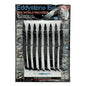 EDDYSTONE 190mm EELS BLACK (1 CARD)
