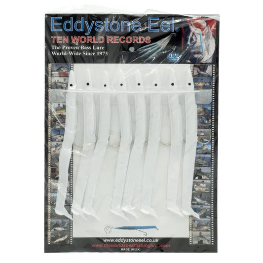 EDDYSTONE 190mm EELS WHITE (1 CARD)