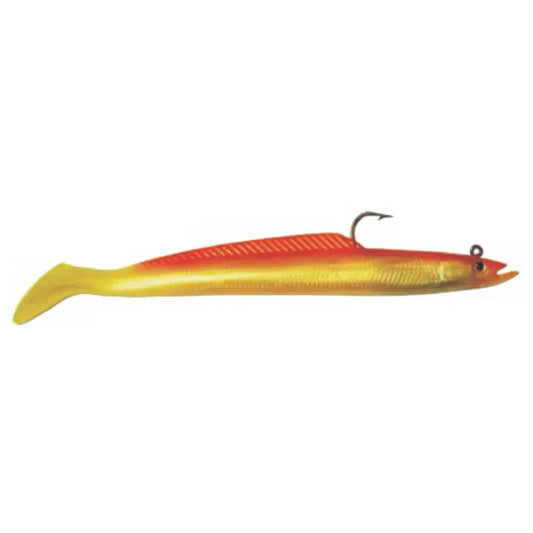 NATURAL SANDEEL 4" RHUBARB/CUSTARD