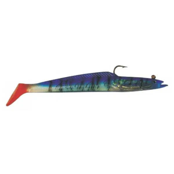 NATURAL SANDEEL 4" BLUE/MACKEREL