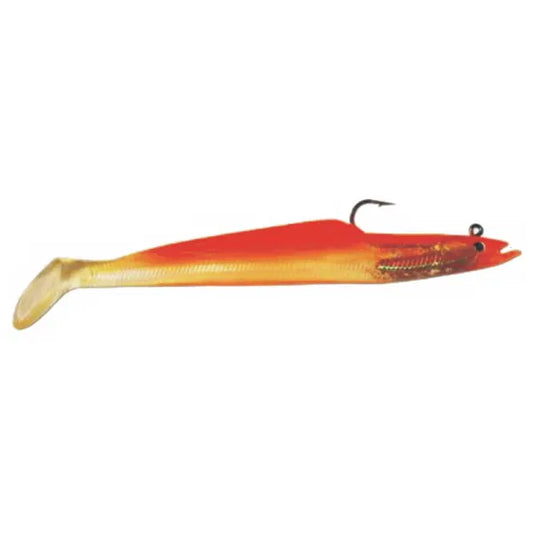 NATURAL SANDEEL 4" ORANGE/GLOW