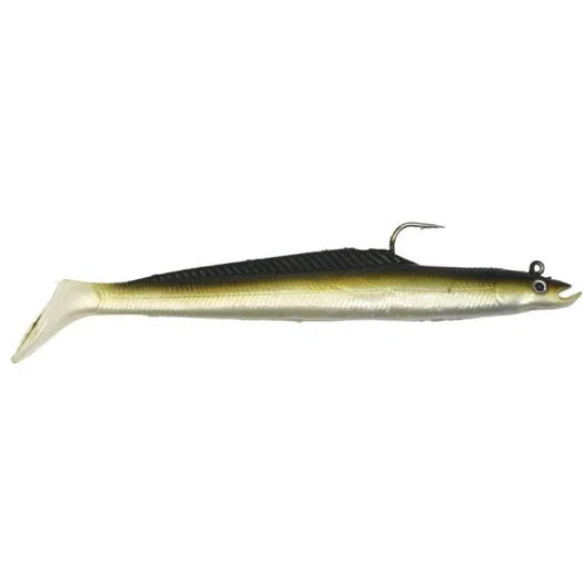 NATURAL SANDEEL 4" PEARL/GREEN