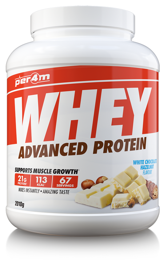 Per4m Advanced Whey Protein 2.01kg White Chocolate Hazelnut